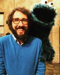 Josh Groban and Cookie Monster