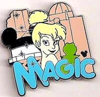 2007 Hotel Hidden Mickey Dreams Collection - Tinker Bell Magic June 18, 2007 Disneyland/DCA