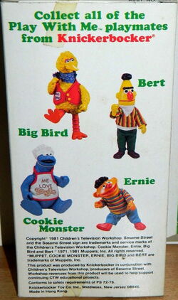 Play with Me Cookie Monster (Vintage Sesame Street, Knickerbocker