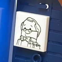 A brick in the Lego Ideas Sesame Street set.