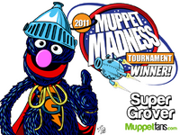 Winner illustration (Super Grover)