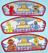 SesamePlaceBSA.jpg (67 KB) Patch variants for the 2005 National Jamboree