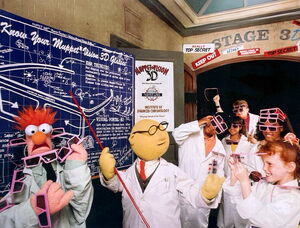 Bunsen beaker 3d glasses