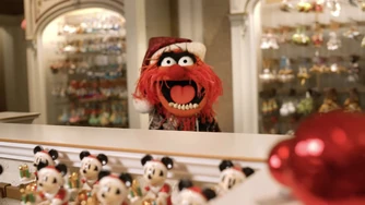 July 13, 2021Animal goes on a wild #HalfwayToTheHolidays shopping spree in a Disneyland gift store. (YouTube)