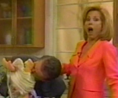 Regis Philbin & Miss PiggyLive! April 18, 1996