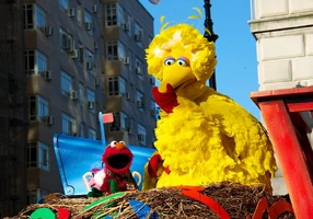 Macy's thanksgiving parade elmo big bird nothing.jpg (534 KB) Elmo and Big Bird, 2012