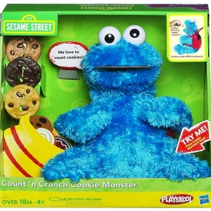 cookie monster interactive toy