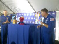 Massimino-Wheelock.jpg (51 KB) Elmo, Mike Massimino and Douglas H. Wheelock