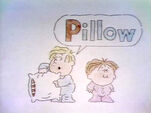 Speech Balloon: P -- Pillow