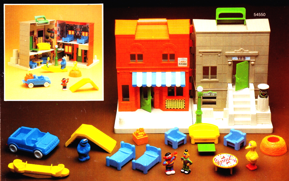 Playskool sesame shop street playset