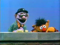 Ernie and Bert: Pumpkin Seed Candy Salesman (First: Episode 0264)