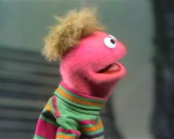 Charlie a young Anything Muppet from Sesame Street