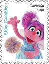 SesameStreet-50thAnniversary-ForeverStamps-AbbyCadabby