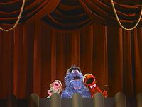 "Three" (Elmo, Herry Monster and Prairie Dawn) (First: Episode 3123)