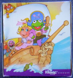 Kleenex 1988 muppet babies tissue box 1