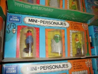 1970s Mini-Personajes (Bert, Oscar and Ernie)