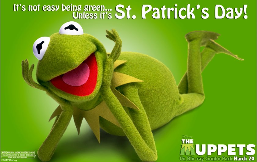 Happy St Patrick's Day from the Muppets! Wear Green or Be Pinched! : r/memes