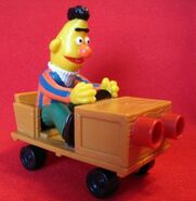 Bert in a soapbox car