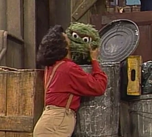 Sonia Manzano (Maria) & OscarSesame Street Episode 1969