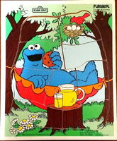 Cookie Monster 9 pc 1988