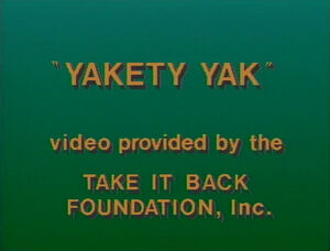 Yakety Yak credit