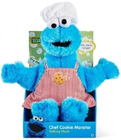 Chef Cookie Monster talking plush
