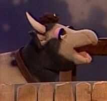 cow that jumped over the moon in Kermit News: Jack Jumps Over Candlestick