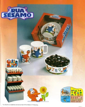 Rua Sesamo dinner set