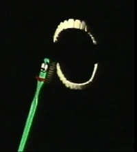 teeth in "Brush Boogie"