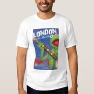 Zazzle kermit london shirt