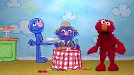 Mr. Johnson Elmo's World "Restaurants"