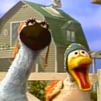 duck in Sesame Street News Flash: Old MacDonald's Health Farm