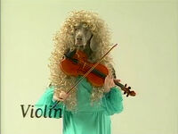 Wegmandogs.Violin