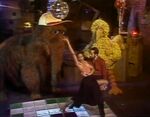 Big Bird and Snuffy at the Disco