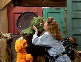 Alison Bartlett (Gina) & OscarSesame Street Episode 3382