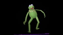 Kermit in The Muppets Take the Bowl "Happy Feet"