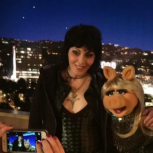 Joan Jett and Miss Piggy