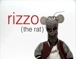 Muppetism Rizzo the Rat