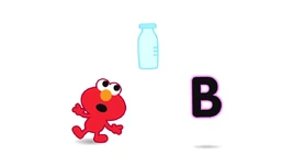 "B - Bottle" Elmo (First: Episode 4194)
