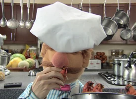 The Swedish Chef & a shrimp"Popcorn" viral video