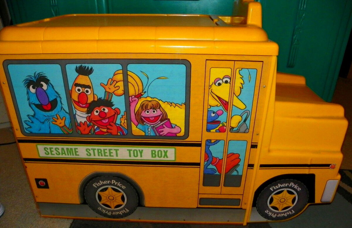 Sesame street sales toy chest