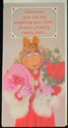 Valentine, you can try anything you want... flowers, jewelry, candy, furs... They all work! (1984)