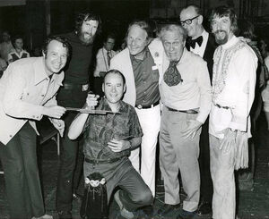 1974-PofA-NationalFestival-JimGamble-JimHenson-AlbrechtRoser-BurrTillstrom-BilBaird-JayMarshall-CarollSpinney-PhotoBy-GaryBoynton