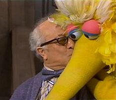 Will Lee (Mr. Hooper) & Big BirdSesame Street Episode 1003