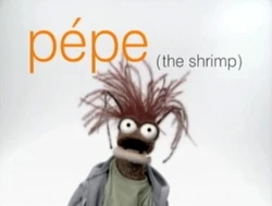 Muppetism Pepe shrimp