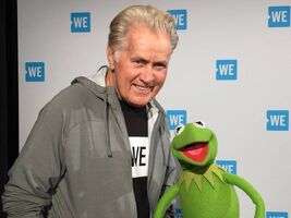 Kermit with Martin Sheen