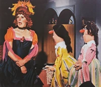 The Stepsisters with their equally crummy mother.