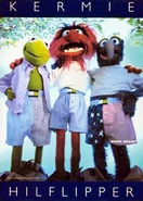 JulyKermit, Gonzo and Animal as models for Kermie Hilflipper (Tommy Hilfiger)