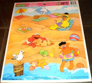 "Beach Buddies" Maggie Swanson 1991, Golden