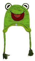 Kermit knit hat (adult size)